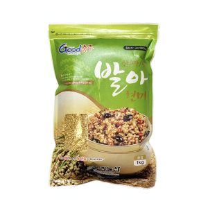 산마루 발아현미  1kg <div style="font-size: 15px; color: #808080;  line-height: 1.1em;"><small>sprouted brown rice</small></div>