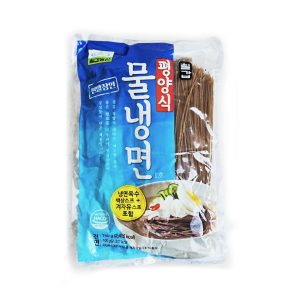 칠갑 평양식물냉면(소스포함) 750g <div style="font-size: 15px; color: #808080;  line-height: 1.1em;"><small>dried cold noodle (with sauce)</small></div>