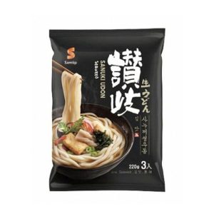 삼립 사누끼생우동 김맛 3입<div style="font-size: 15px; color: #808080;  line-height: 1.1em;"><small>sanuki udon (seaweed flavor)</small></div>
