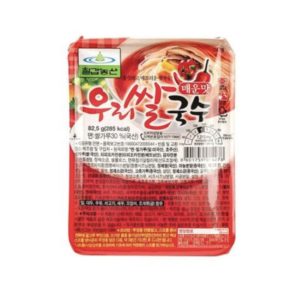 칠갑 우리쌀국수 매운맛<div style="font-size: 15px; color: #808080;  line-height: 1.1em;"><small>rice noodle (spicy flavor)</small></div>