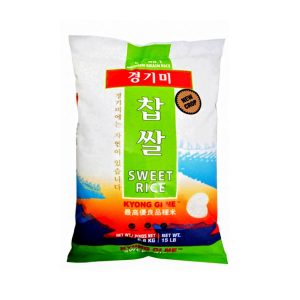 경기미 찹쌀  15LB  <div style="font-size: 15px; color: #808080;  line-height: 1.1em;"><small>kyunggimi sweet rice</small></div>