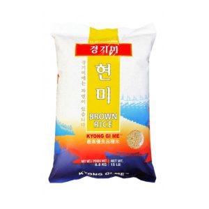 경기미 현미 15LB <div style="font-size: 15px; color: #808080;  line-height: 1.1em;"><small>kyunggimi brown rice</small></div>