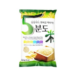 오분도미  15LB  <div style="font-size: 15px; color: #808080;  line-height: 1.1em;"><small>partially milled brown rice</small></div>