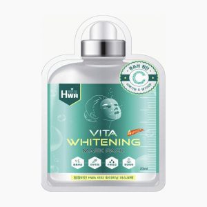 화 비타화이트닝 마스크팩<div style="font-size: 15px; color: #808080; line-height: 1.1em;"><small>vita mask pack</small></div>