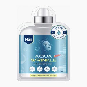 화 아쿠아 링클 마스크팩<div style="font-size: 15px; color: #808080; line-height: 1.1em;"><small>Aqua wrinkle Mask pack</small></div>