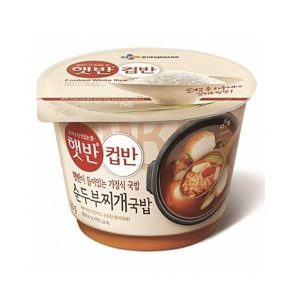CJ 컵반  순두부찌개국밥 173.7g<div id="product-title-en">tofu rice soup</div>