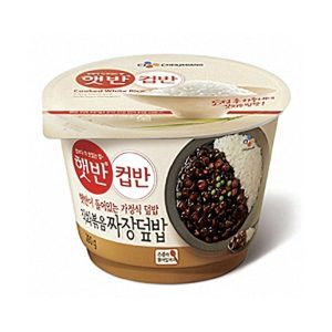 CJ 컵반  직화볶음짜장덮밥 275g<div id="product-title-en">black bean sauce with rice</div>