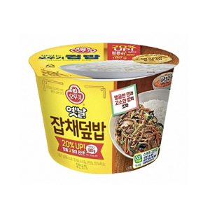 오뚜기 옛날잡채 컵밥<div id="product-title-en">cooked rice with glass noodle</div>