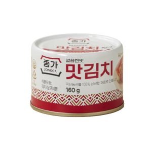 종가집 맛김치 160g<div id="product-title-en">jongga kimchi napa canned</div>