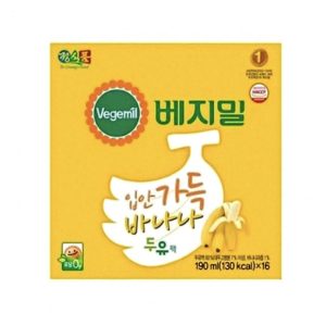 정식품 베지밀 입안가득바나나 16/190ML<div id="product-title-en">vegemil banana soy milk</div>