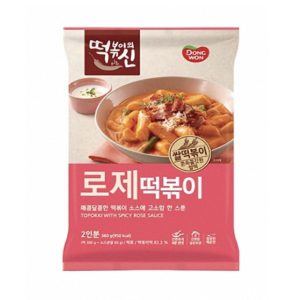 동원 떡볶이의 신 로제 360g<div id="product-title-en">rose topokki</div>
