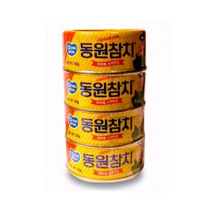 동원 라이트스탠다드 참치캔 4번들 150g <div id="product-title-en"> light standard tuna (4 bundle)</div>