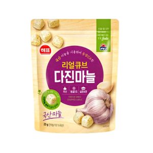 해표 리얼큐브 다진마늘 23g <div id="product-title-en">real cube minced garlic</div>
