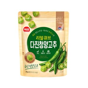 해표 리얼큐브 청양고추 23g <div id="product-title-en">real cube chopped greenpepper</div>