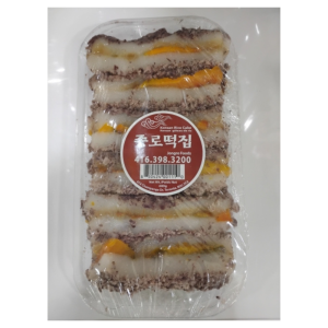 [구매대행] [종로떡집] 호박팥찰떡<div id="product-title-en">[JONGRO FOODS] PUMPKIN & RED BEAN GLUTINOUS RICE CAKE</div>