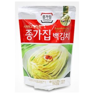 [종가집] 백김치 500G<div id="product-title-en">[Jongga] BAEK WHITE KIMCHI 500G</div>