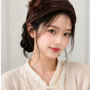 헤어밴드 (진한갈색)<div id="product-title-en">Headband (Dark Brown)</div>